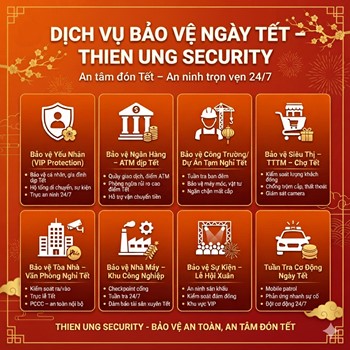 DỊCH VỤ BẢO VỆ NGÀY TẾT – THIEN UNG SECURITY